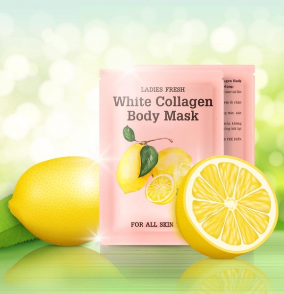 Ủ Trắng Chanh White Collagen Body Mask