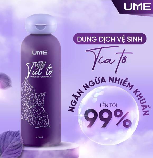 Dung Dịch Vệ Sinh Phụ Nữ Tía Tô UME