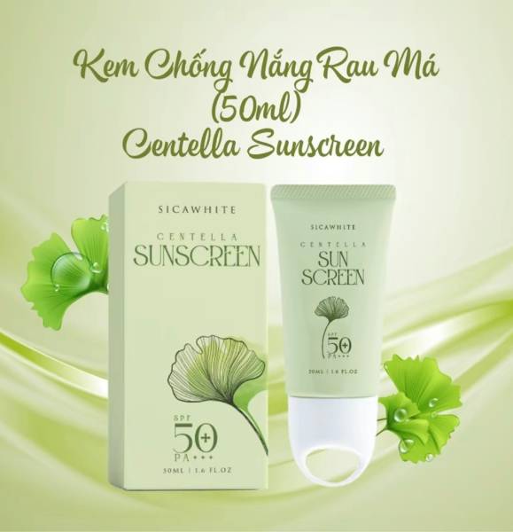 Kem Chống Nắng Rau Má Sica White: Giải Pháp Bảo Vệ Da Toàn Diện