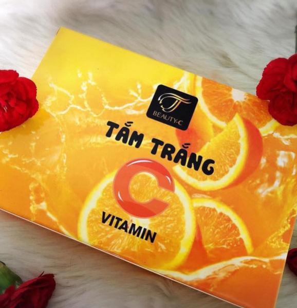 Tắm trắng cam Vitamin C