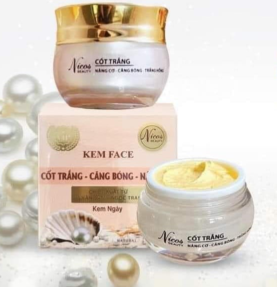 Cốt Trắng Căng Bóng Nâng Cơ Nicos Beauty