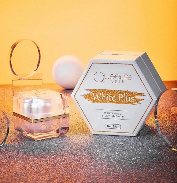 Kem Face Lười Thượng Hạng White Plus Queenie Skin Hộp 35g